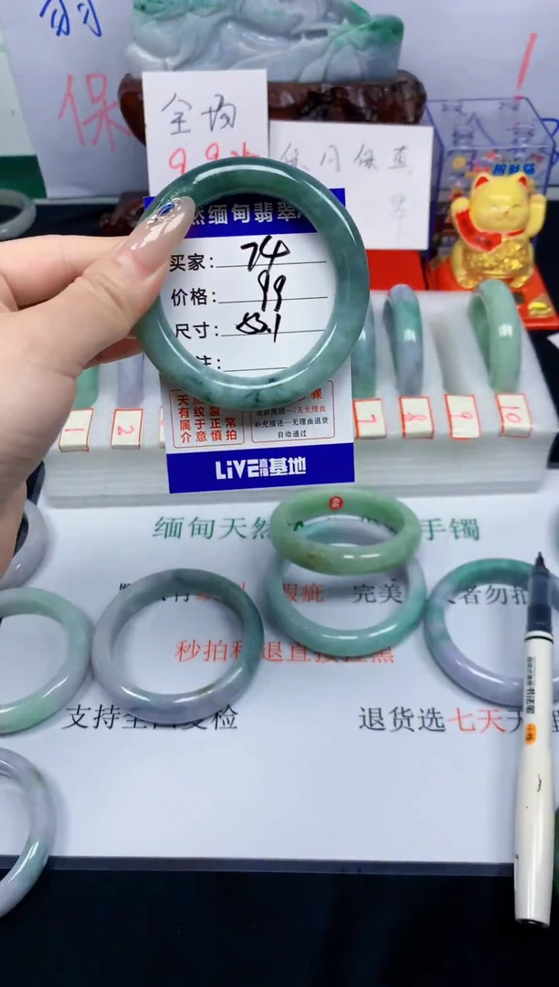 未镶嵌手镯翡翠74