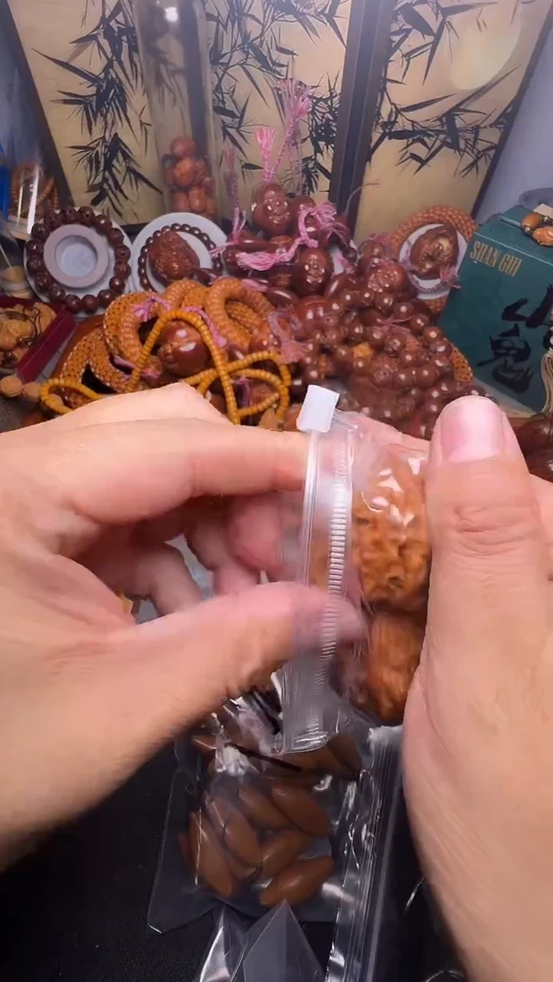 手串橄榄核核桃一对