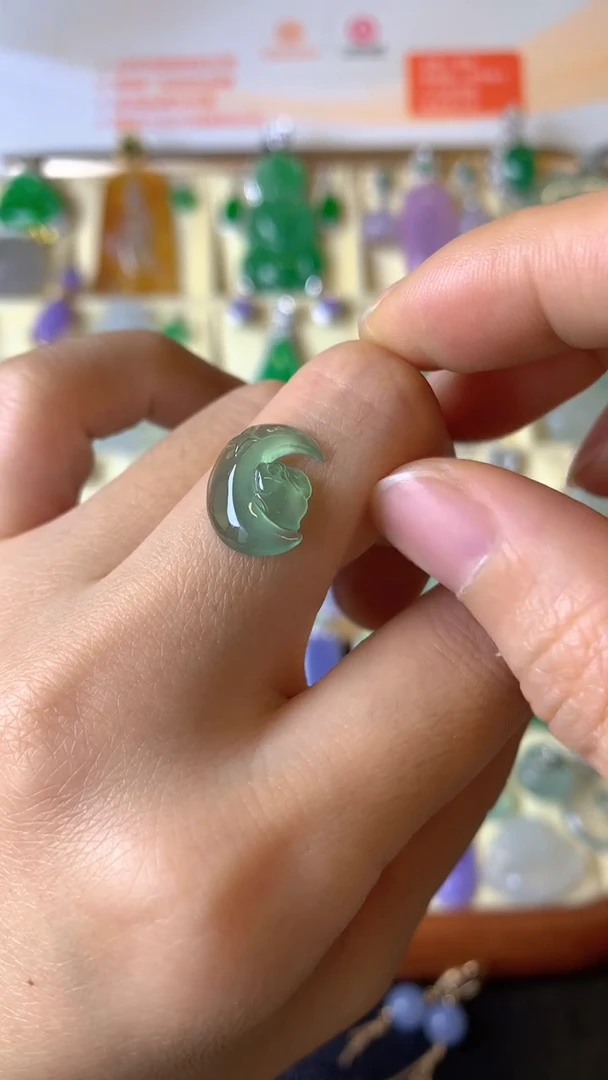 【闪购商品】定制翡翠未镶嵌1裸玉（客户意向镶嵌）