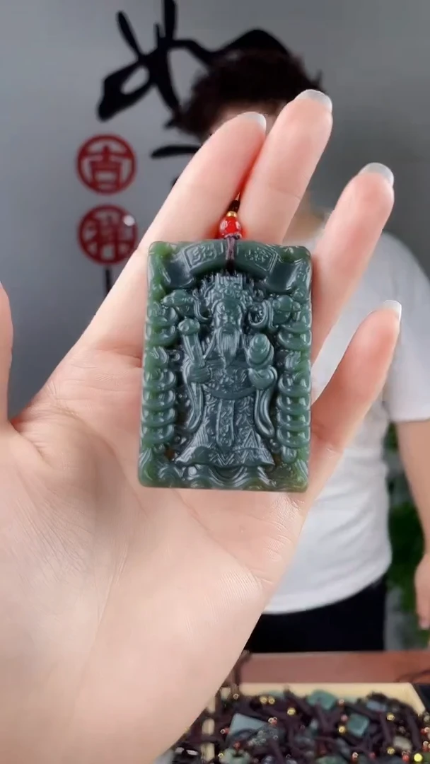 和田玉未镶嵌颈饰拍一发一，多样性发货