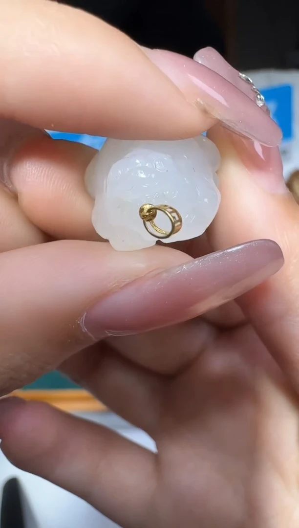 【闪购商品】和田玉颈饰18K金镶嵌多样性发一件 141