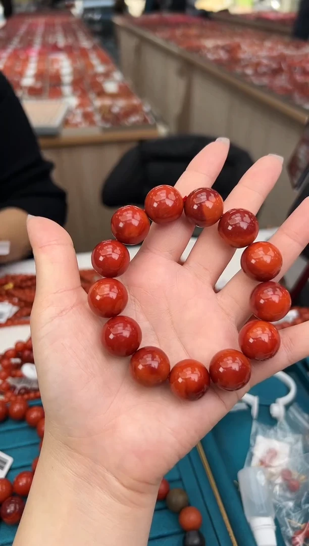 【闪购商品】南红玛瑙珠串未镶嵌多样发其一/17/