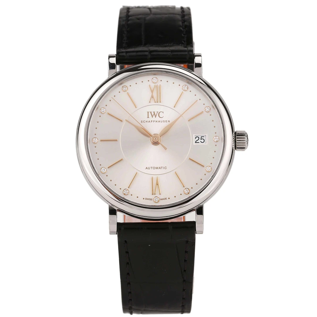 99新 IWC/万国 柏涛菲诺系列自动腕表IW458101表径37