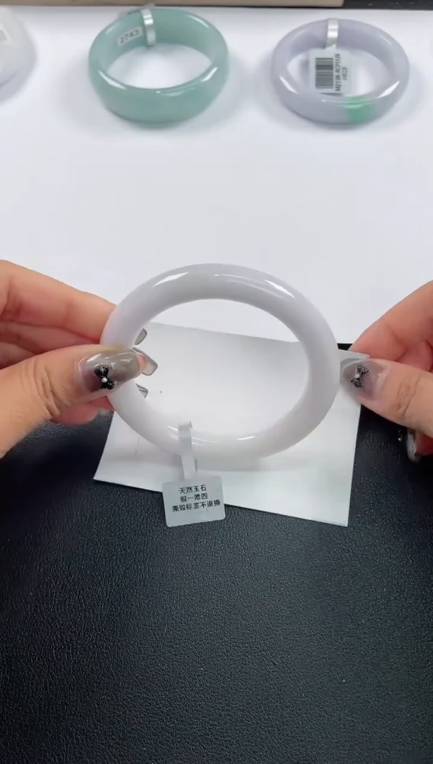 未镶嵌手镯翡翠基地发货H8977 56+