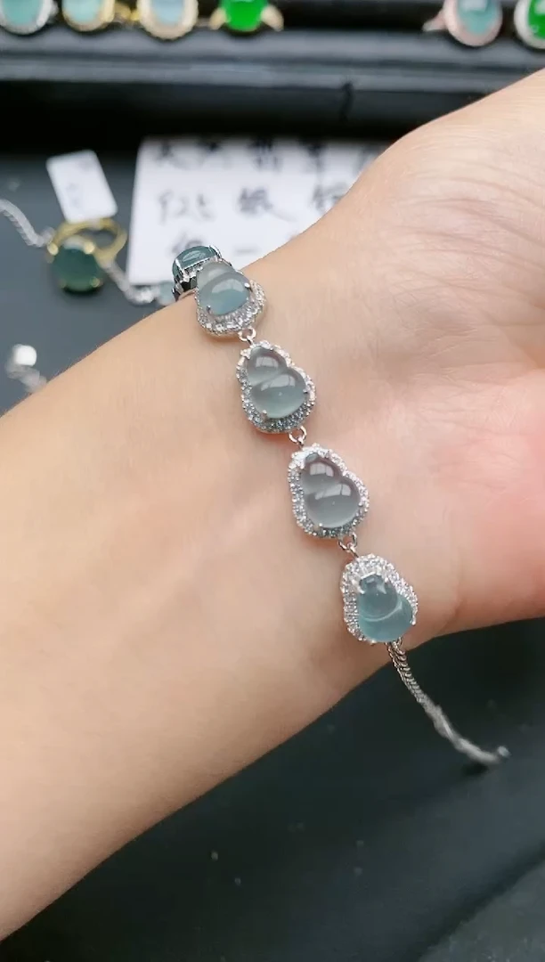 翡翠戒指银S925镶嵌1111111