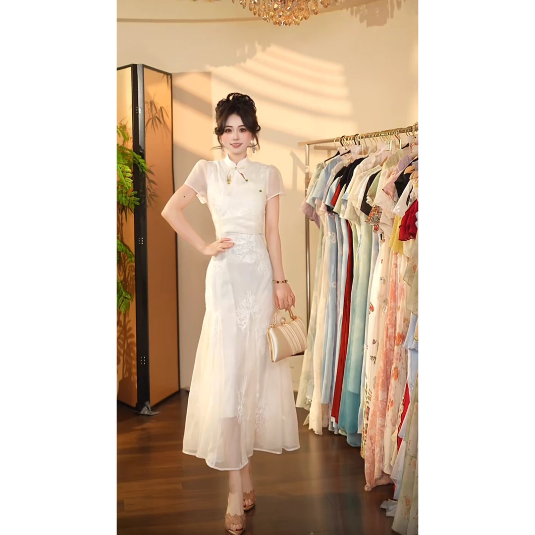 瑞瑞定制-1166（昙花一现）连衣裙P148