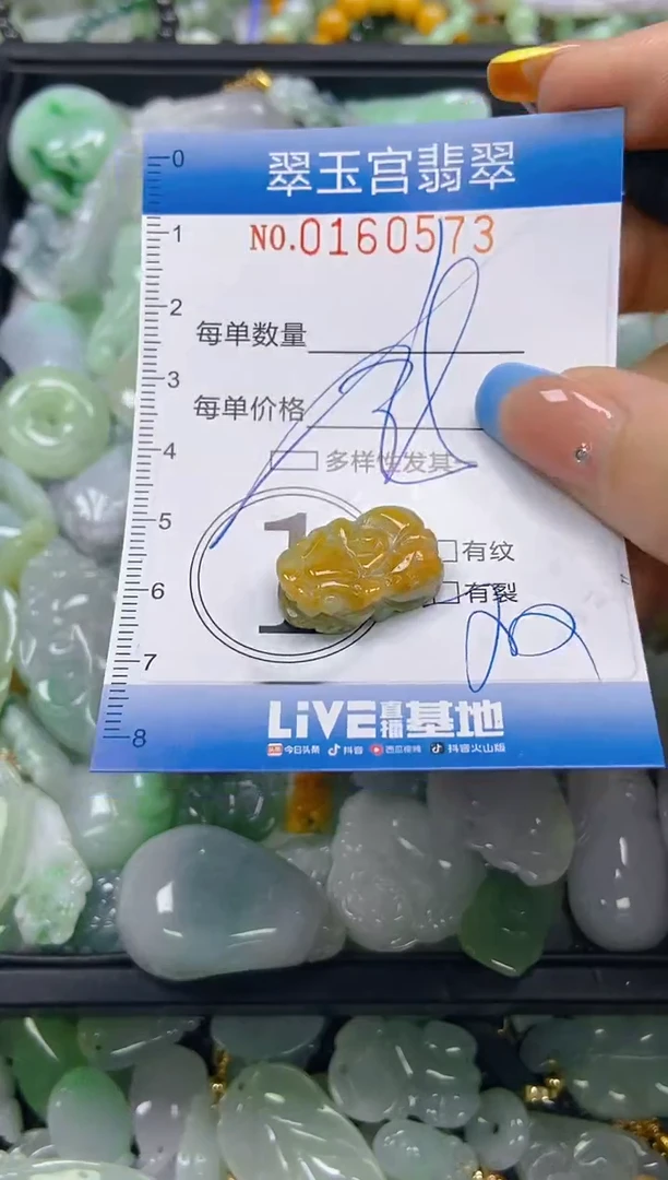 翡翠未镶嵌颈饰闪购0160573多样性发其一