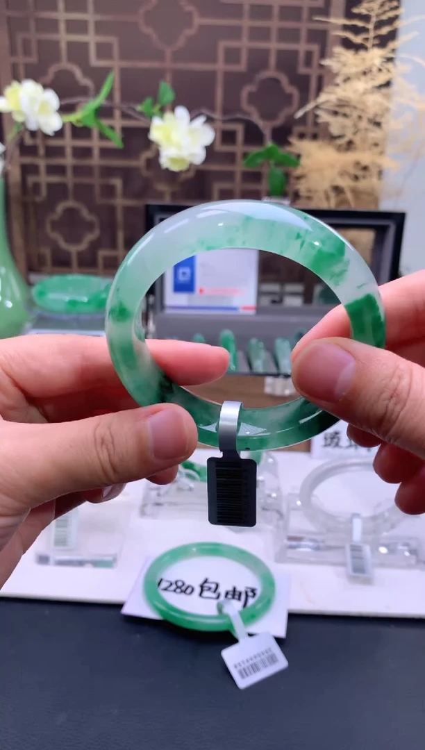 石英质玉手镯未镶嵌【汐月珠宝】-序号1