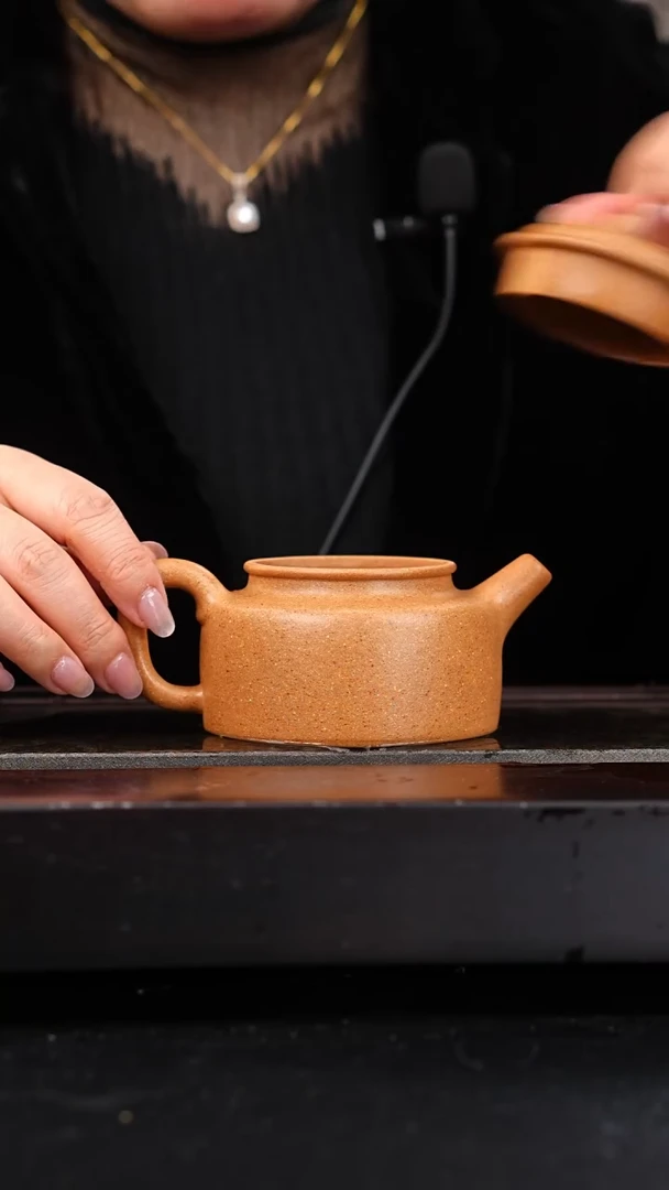 茶壶紫砂微瑕全手工黄降坡德钟220cc