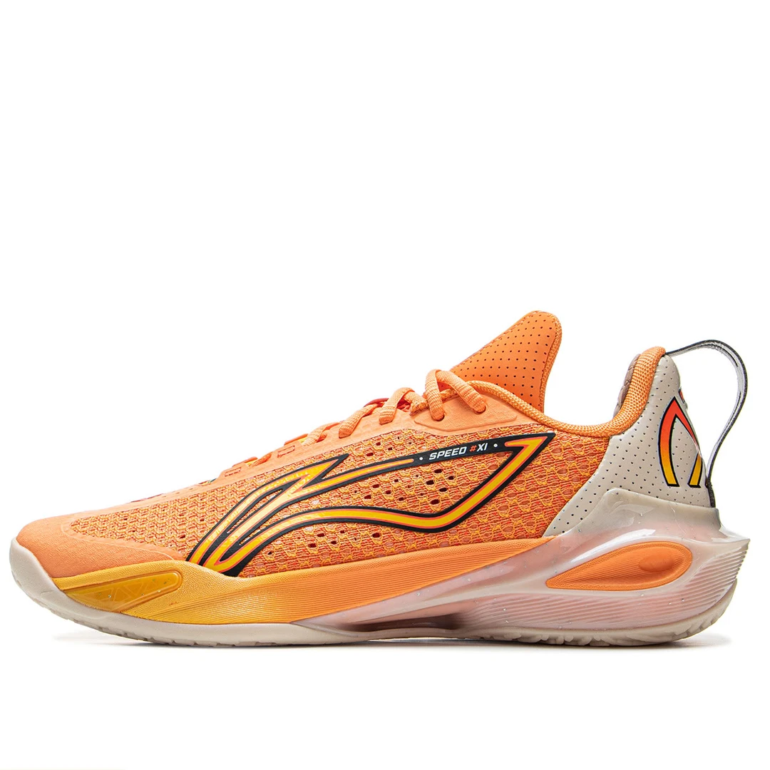 李宁闪击11男子轻量高回弹篮球专业比赛鞋ABAV031断码处理