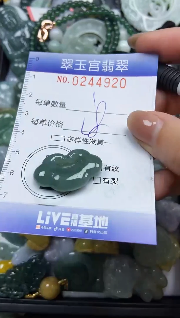 颈饰未镶嵌翡翠闪购C0244920