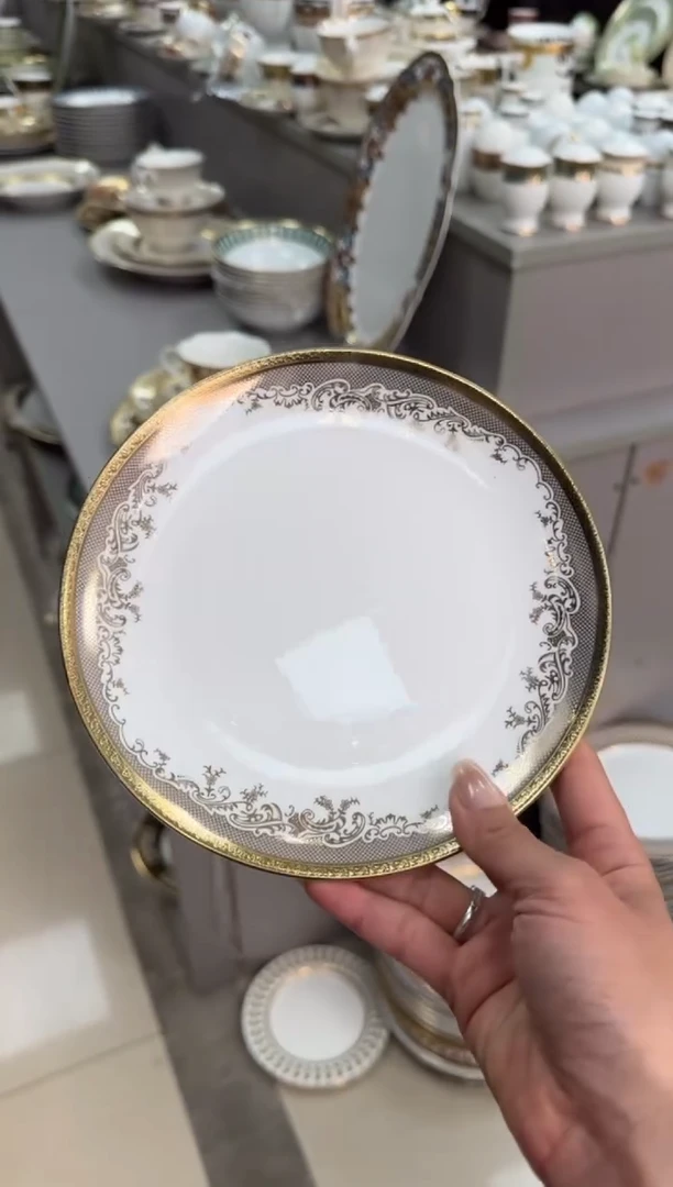 【闪购商品】瓷片7英寸浅盘福利款 微瑕