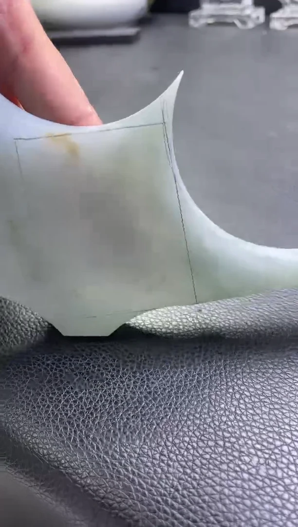 未镶嵌边角定制翡翠边角