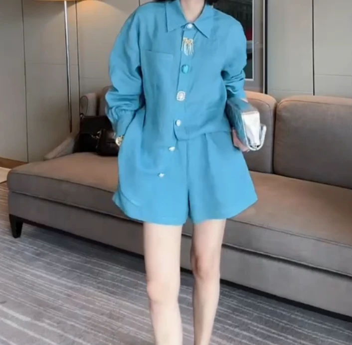 2025夏季新款网红同款洋气减龄韩版爆款上衣裤子女淘-ssx