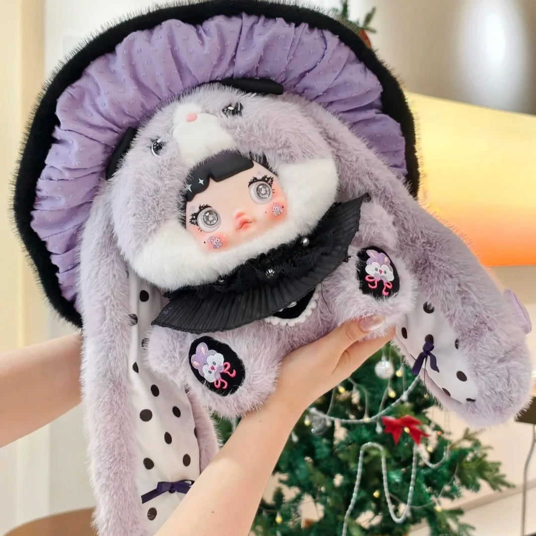 【77专属】平拆糯米400%蘑菇帽系列潮玩盲盒