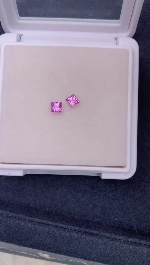 彩色蓝宝石裸石未镶嵌71分粉蓝宝  FG