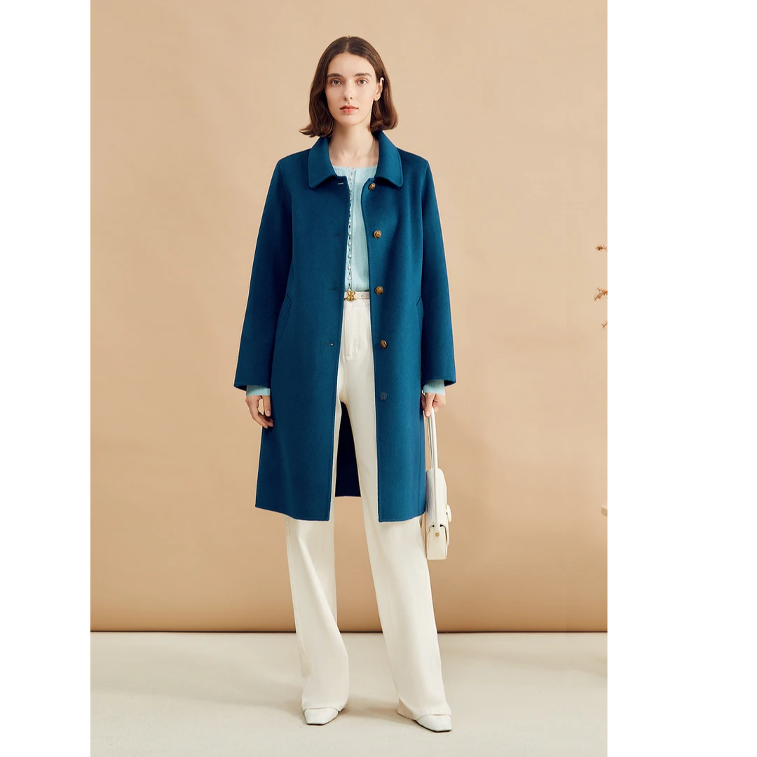 YINER音儿2024冬季新款毛呢外套8C64580206