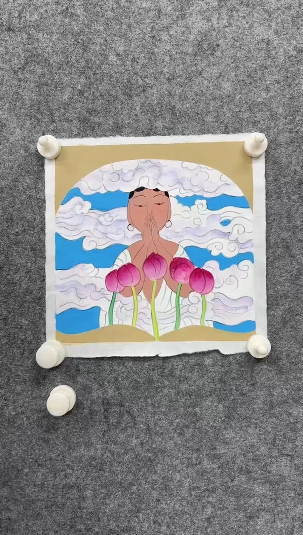国画DH-NZS老师绘画作品