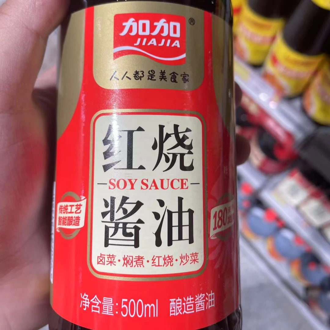 JIAJIA/加加红烧酱油500ml