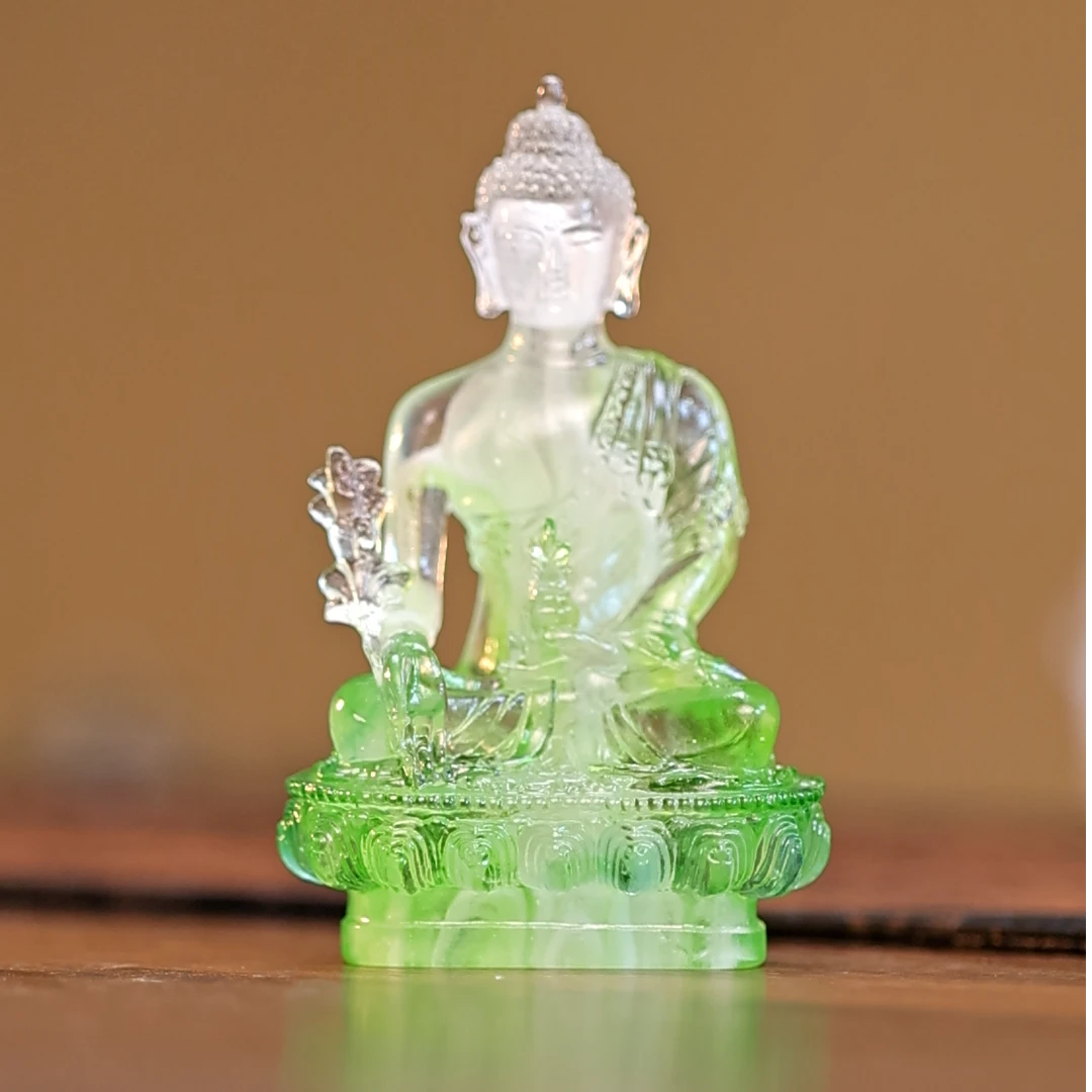 【陶珊居】琉璃光药师佛尊像zyt-B056高度：115 底径：60*35