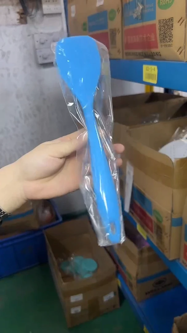 硅胶蓝298C-全包沙律勺