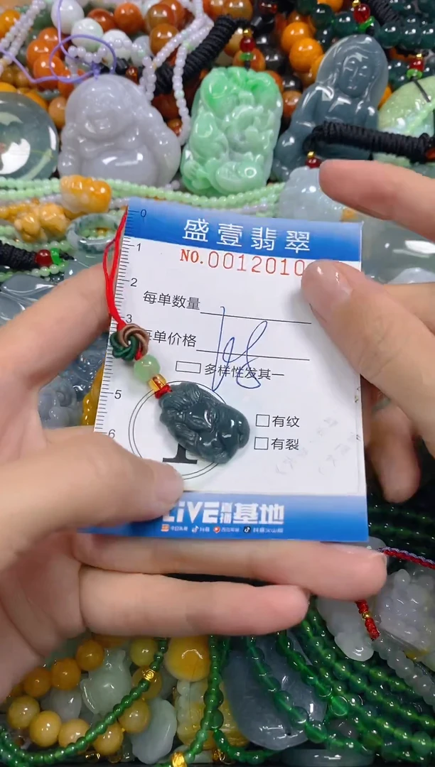 颈饰未镶嵌翡翠闪购0012010