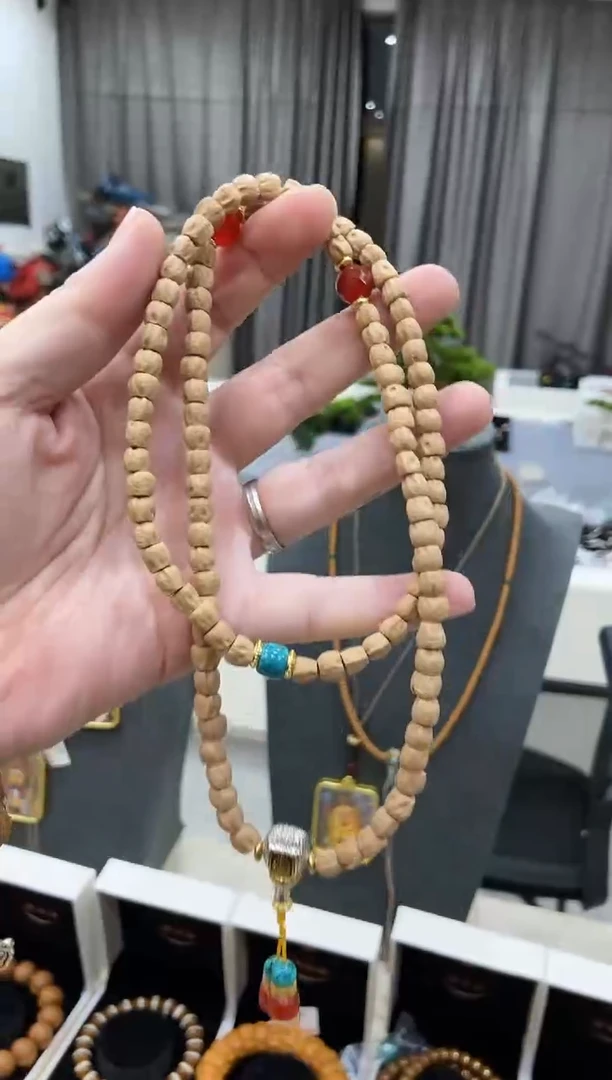 核桃手串/手链百香籽多圈手串设计款
