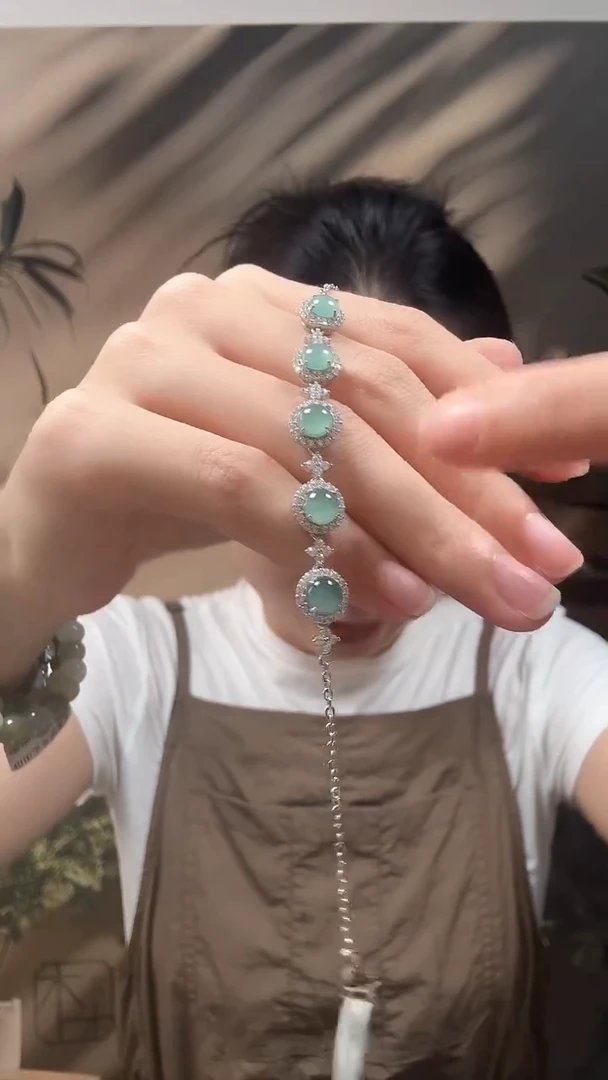 未镶嵌手链翡翠23/手链
