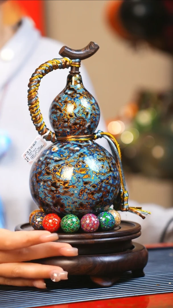 【闪购商品】JW131大师姐臻选非遗大漆酒葫芦