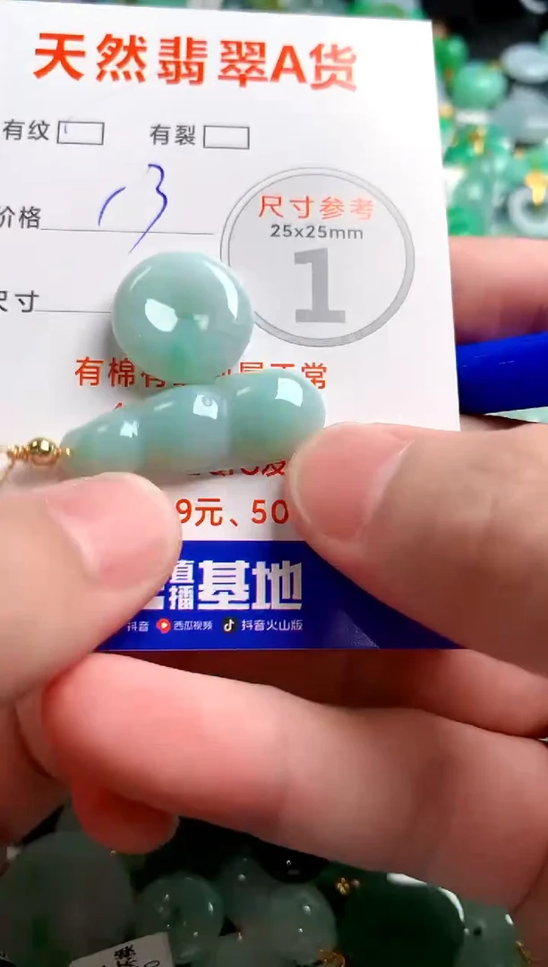 翡翠未镶嵌颈饰13006720