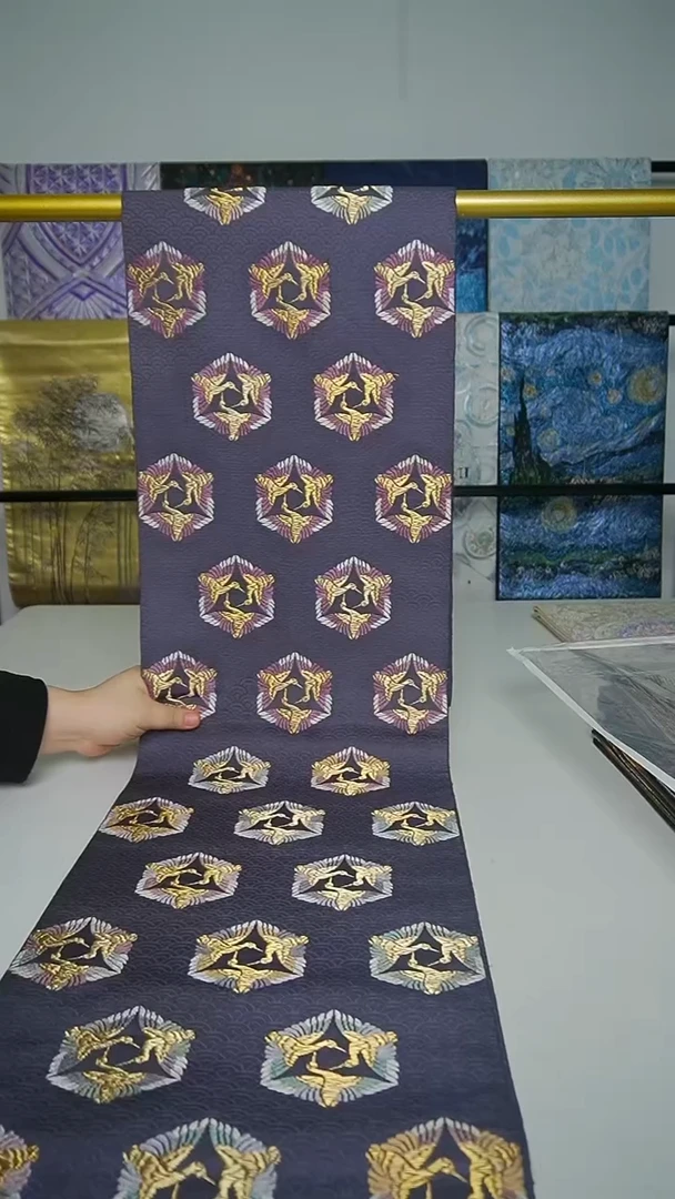 织绣织锦6帝王紫