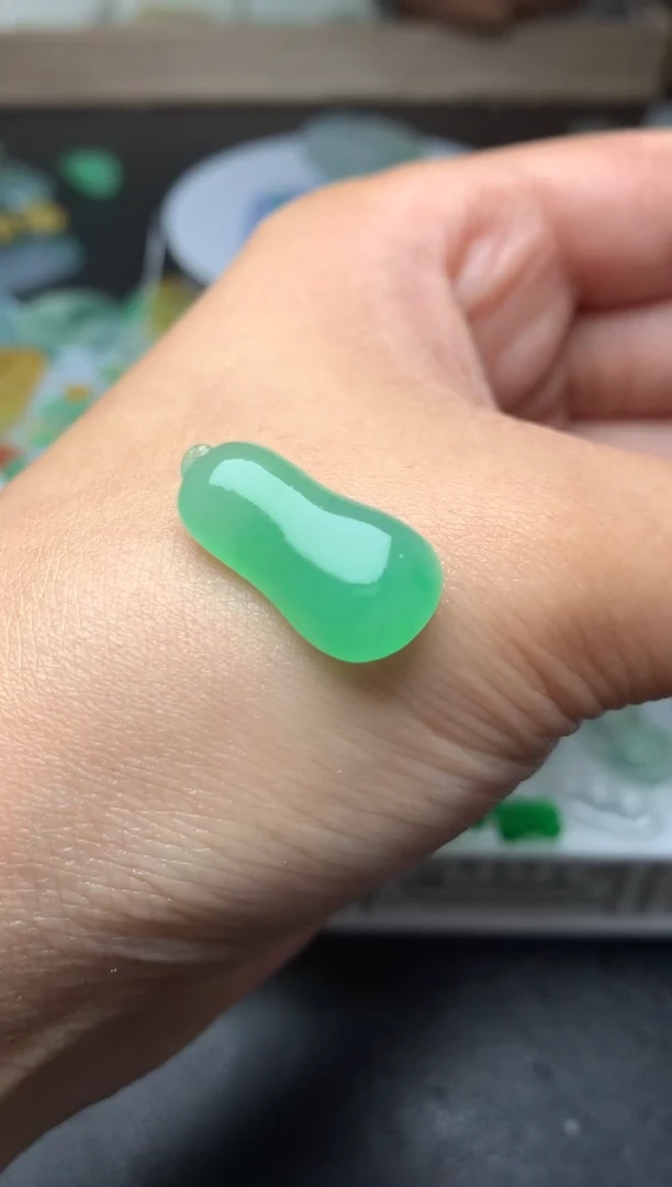 定制翡翠未镶嵌毛货 21.8-11.2-6