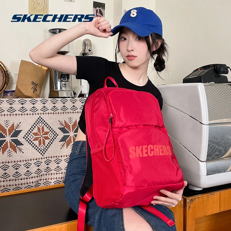 【达人专属】斯凯奇男包女包双肩包新款旅游背包休闲运动包L320U196