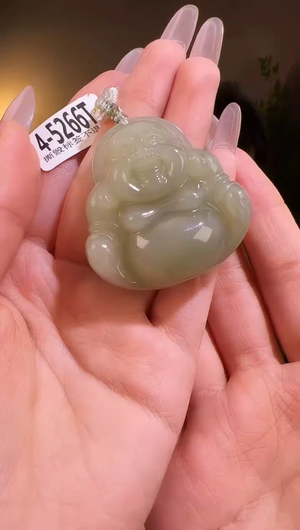 【闪购商品】和田玉颈饰未镶嵌佛公 5266