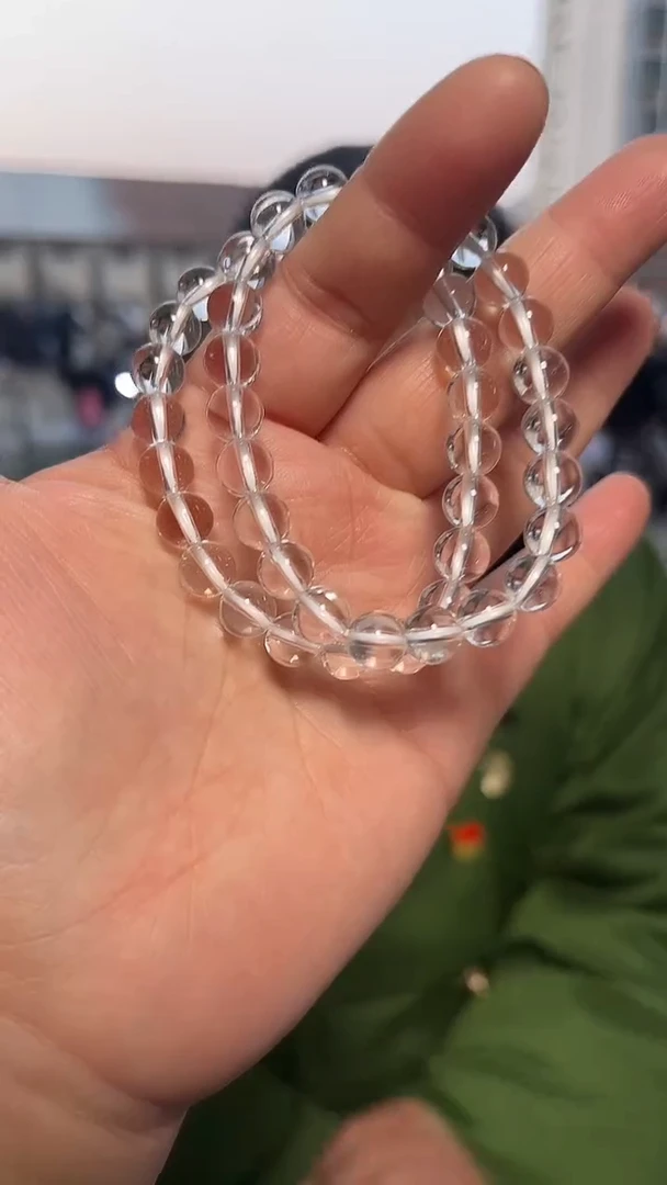 【闪购商品】水晶手链未镶嵌天然手串多样性发一8mm