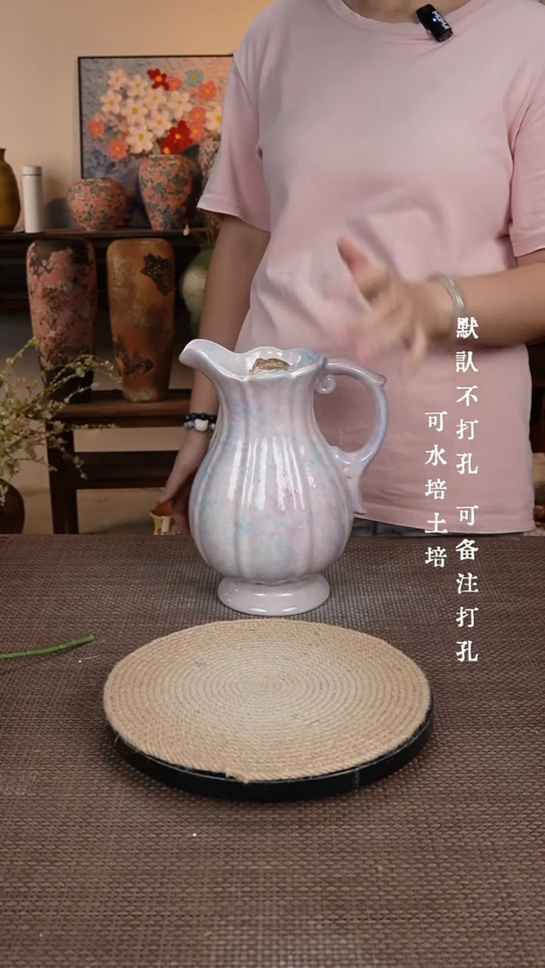 摆件161景德镇陶瓷花瓶