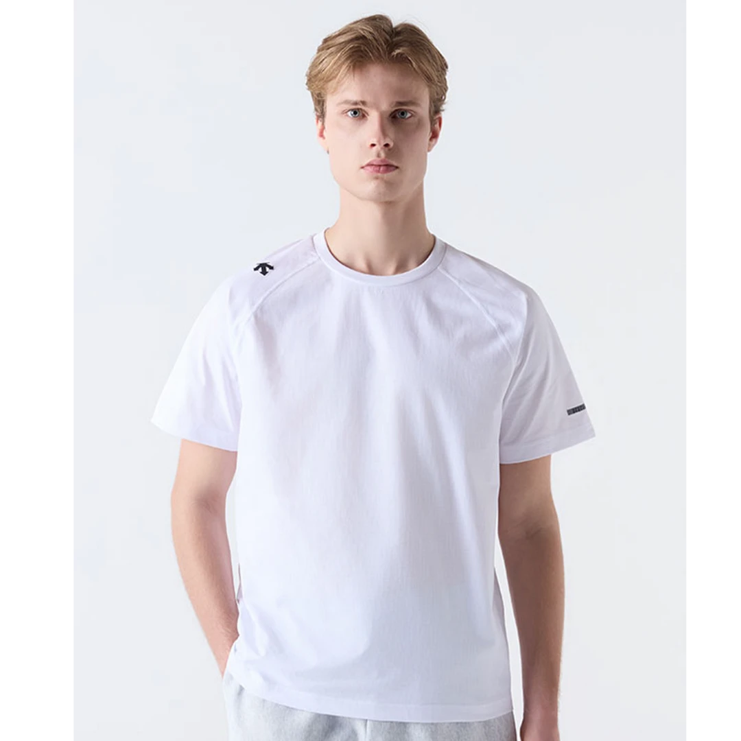 DESCENTE/迪桑特夏季新品圆领速干短袖T恤SQ211UTS41韩系