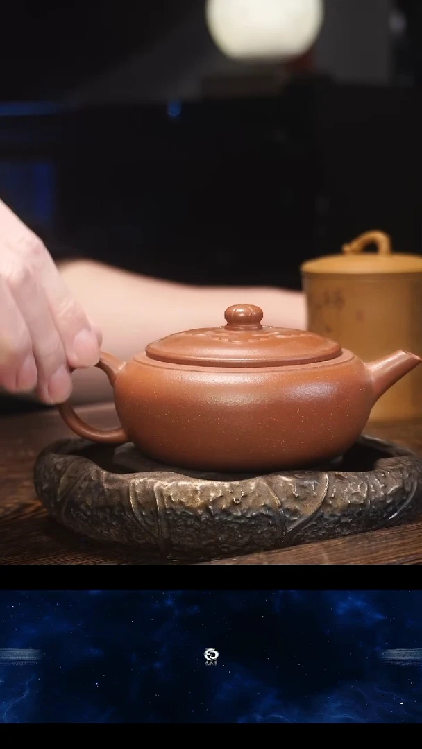 【闪购商品】紫砂茶壶扁韵紫砂茶壶 XM