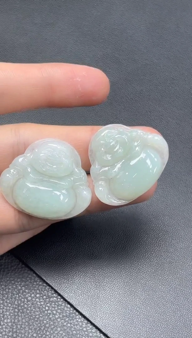 未镶嵌挂件翡翠佛公/多样性发一件