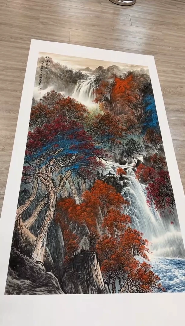 国画57赵隆轩美术馆李庆兴老师作品