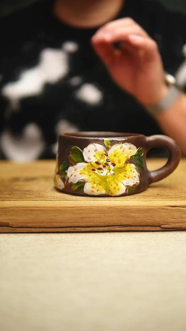 @@陶园瓷舍@@纯手工手绘@高温釉下彩