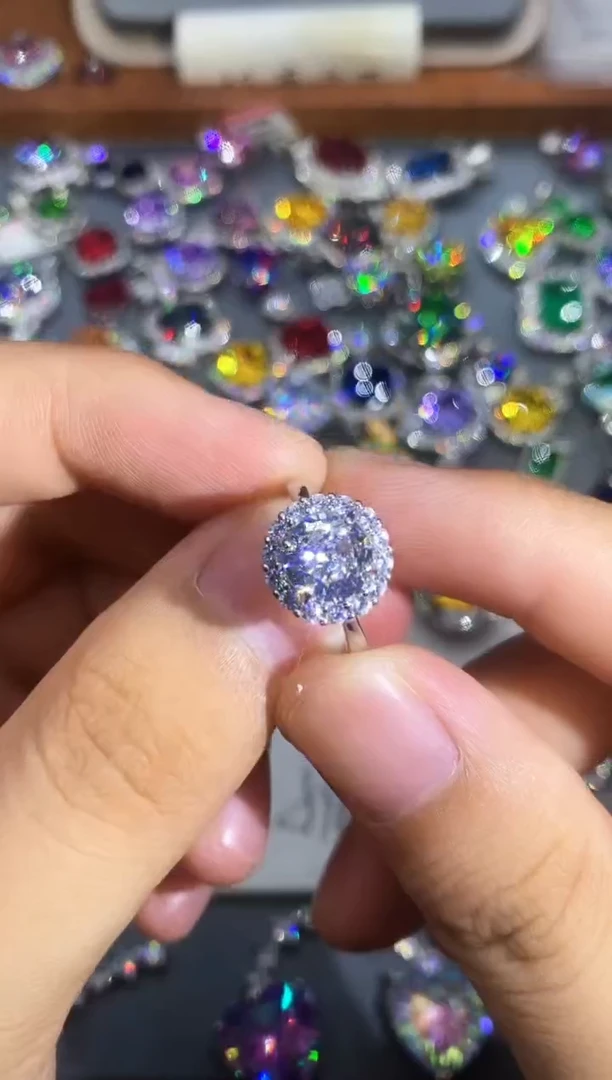 合金石英质玉戒指6