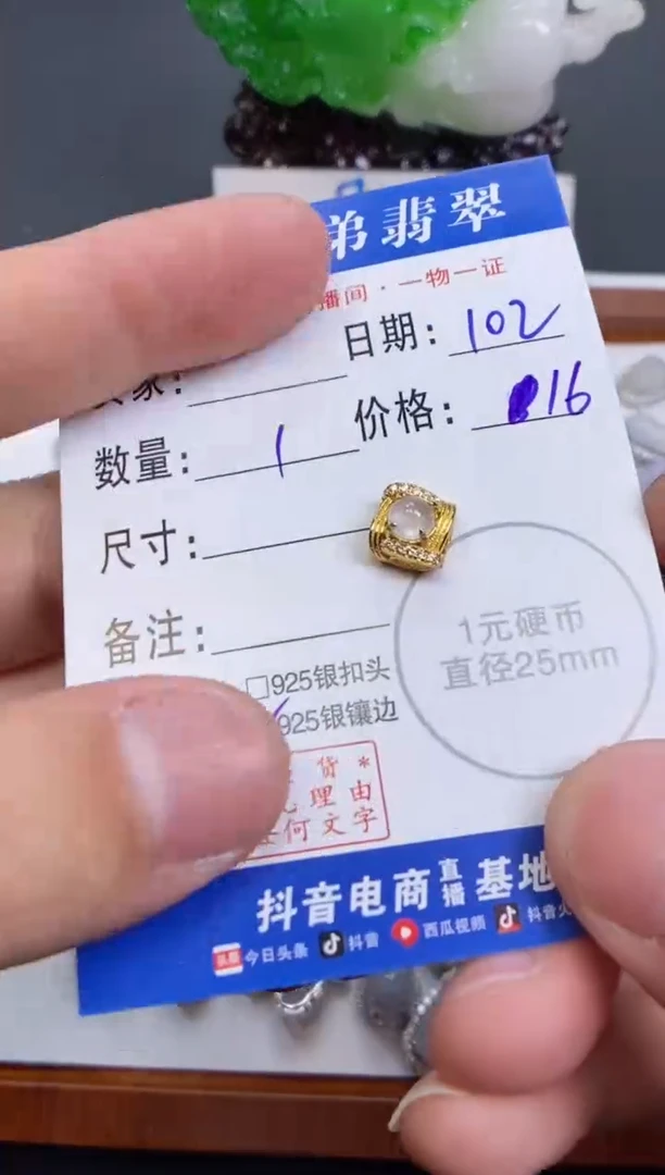 【闪购商品】翡翠颈饰银S925镶嵌多样性发其中一件