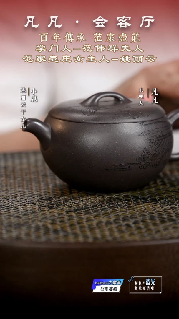 凡凡会客厅 姚丽云紫砂壶01