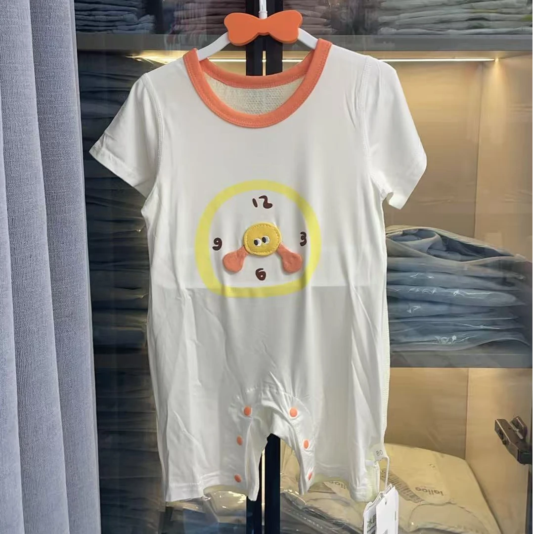 小时钟冰韩棉夏季短爬