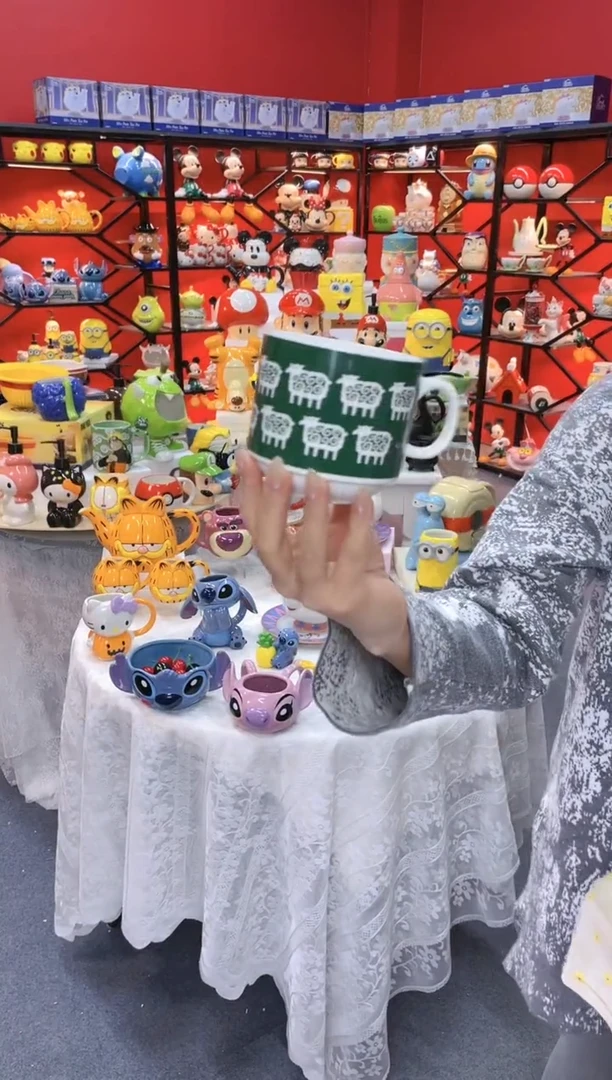 【闪购商品】1@@家用水杯陶瓷杯子