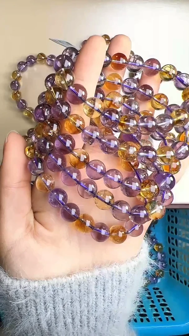 【闪购商品】水晶手链未镶嵌CK2196约9mm多样性发一件