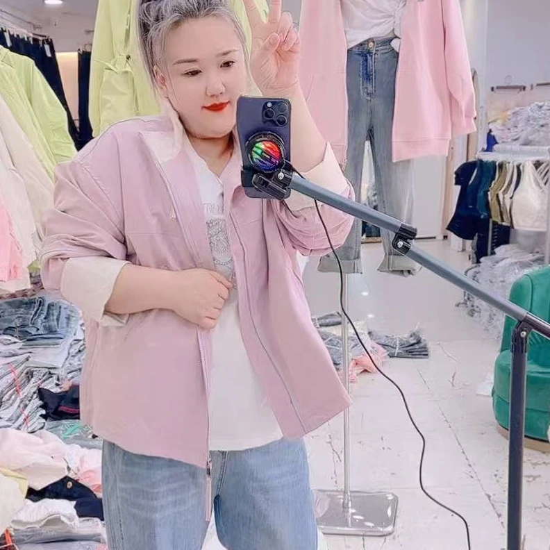 莲莲专属-彩色男友风风衣外套