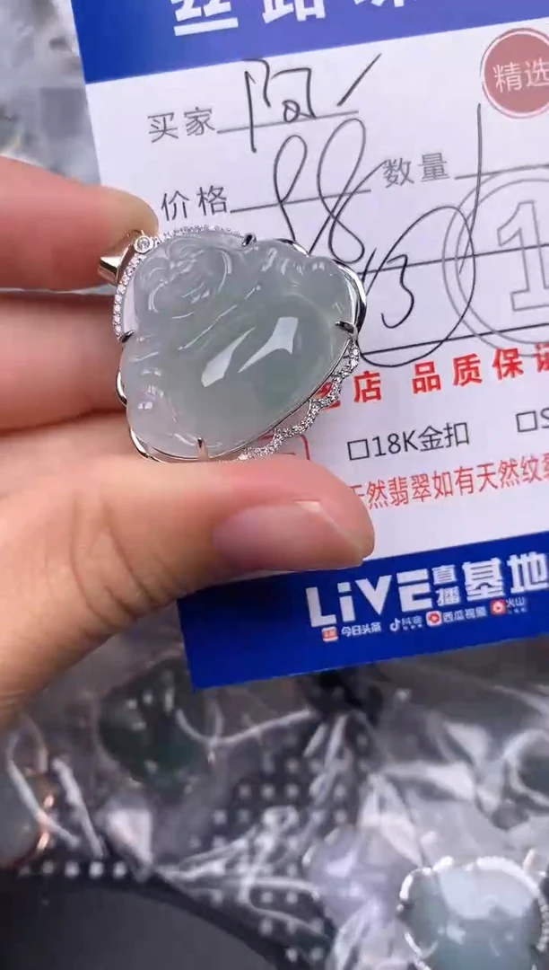颈饰银S925镶嵌翡翠?****✨挂件