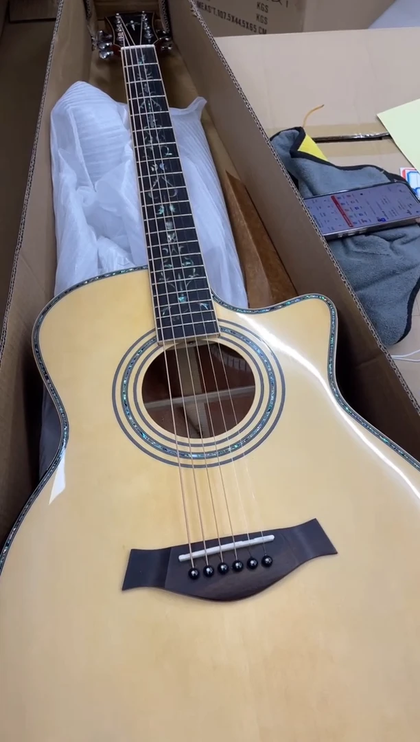 40寸泰勒复刻云杉桃花心全单（演出及）